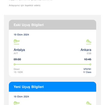 Uçuş İptali Ve Yanlış Bilgilendirme Mağduriyeti