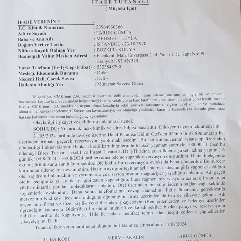 Garanti Bankası'ndan Geri Ödeme Bekleyen Mağduriyet
