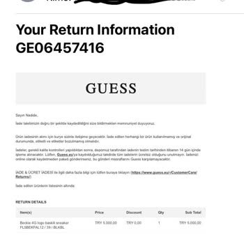 İade Sürecinde Yaşanan İletişim Sorunları Ve Müşteri Hizmetleri Engeli