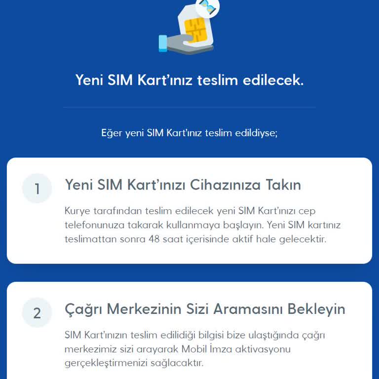 Mobil İmza Başvurusunda Yaşanan Teslimat Sorunları