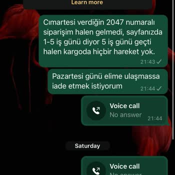 Sipariş Sorunu Ve İletişimsizlik Krizi