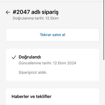 Sipariş Sorunu Ve İletişimsizlik Krizi
