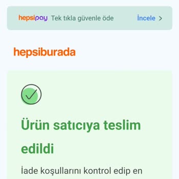 Hepsiburada'da Süpürge Mağduriyeti