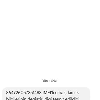 IMEI Kopyalanması Ve Çözüm Bulunamaması