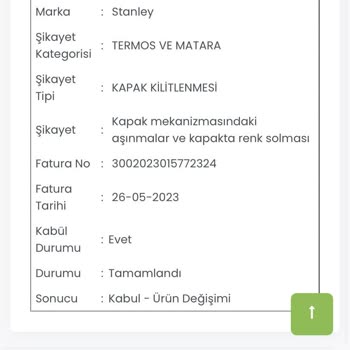 Kayıp Termos: Müşteri Hizmetleri Ve Kargo Sorunu