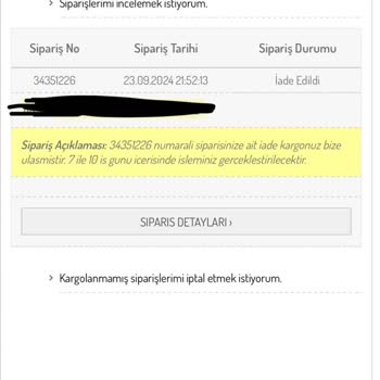 İade Sürecinde Yaşanan Sorunlar