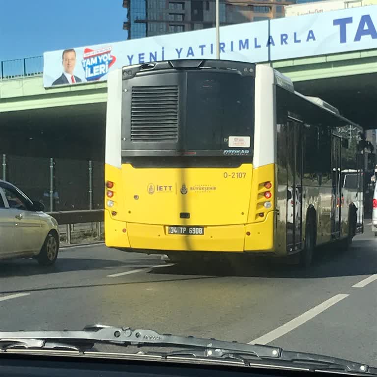İETT Araçlarının Tehlikeli Sürüşüyle Karşı Karşıya