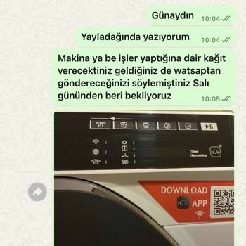 Hoover Kurutma Makinesi Sorunu Ve Geciken Servis