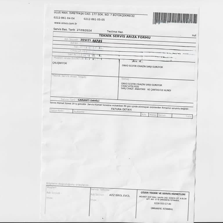 Onvo Scooter Servis Sorunları Ve Çözülmeyen Problemler