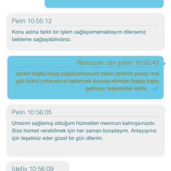 Geciken Kargo Ve Yetersiz Müşteri Hizmetleri