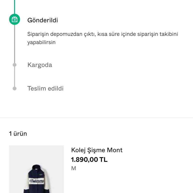 Bershka Teslim Edilmeyen Ürün Ve İletişim Sorunu!