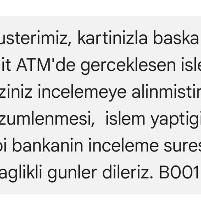VakıfBank ATM'si Tarafından El Konulan 10.000₺ İçin Çözüm Bekleyen Müşteri
