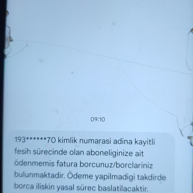 Asılsız Borç Mesajlarıyla Karşı Karşıya