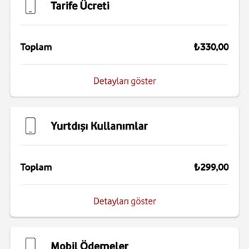 Yanlış Yurt Dışı Kullanım Bedeli Ve Mobil Ödeme Kesintileri