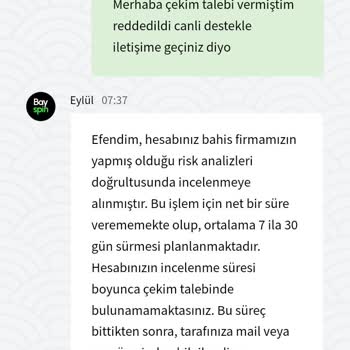Kazandığım Parayı Çekemiyorum, Hesabım İnceleme Altında