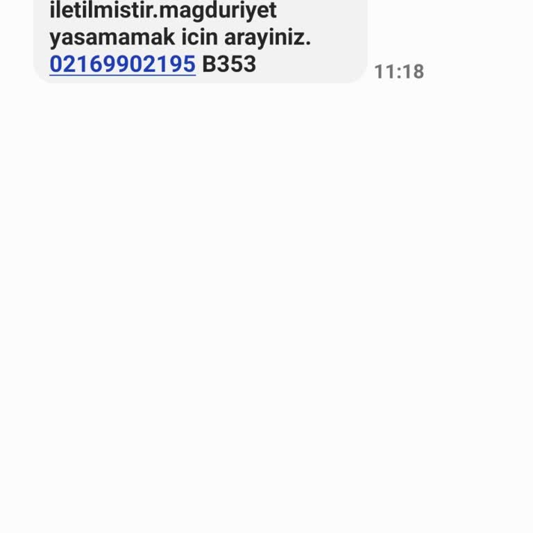 Asılsız Mesajlarla Mağduriyet Uyarısı