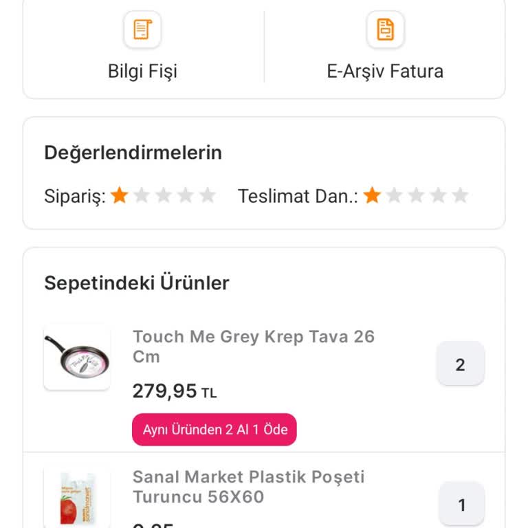 Yanlış Ürün Gönderimi: Krep Tavası Yerine Normal Tava