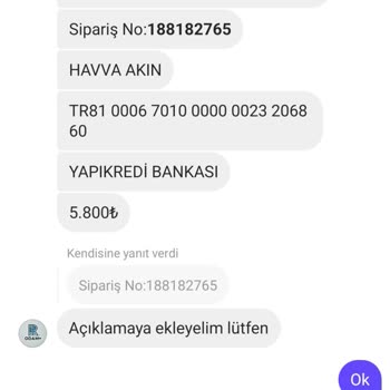 Rabi Mobilya benzeri sahte instagram hesabı  Müşteri Hizmetlerine Ulaşamama Ve Sipariş Bilgisi Sorunu