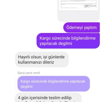 Rabi Mobilya benzeri sahte instagram hesabı  Müşteri Hizmetlerine Ulaşamama Ve Sipariş Bilgisi Sorunu