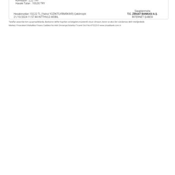 Yanlış IBAN İle Gönderilen Para İadesi Sorunu