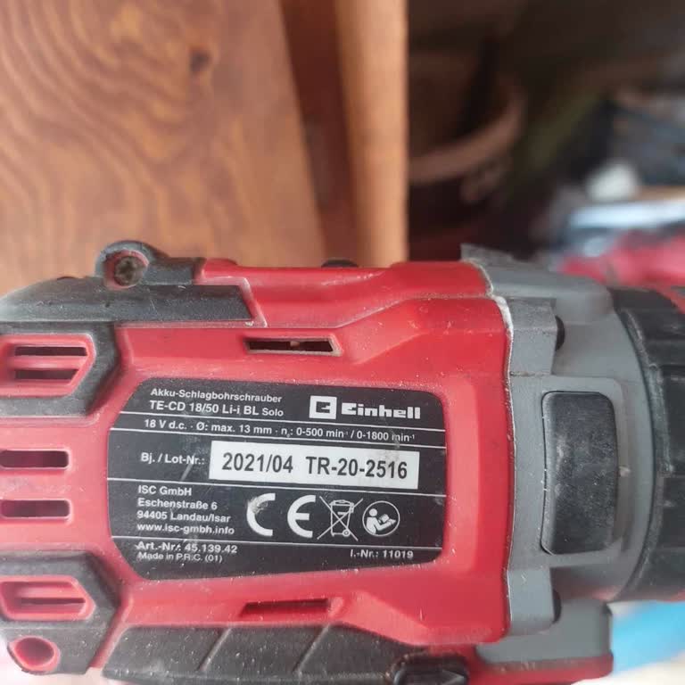 Einhell TE-CD 18/50 Li-i BL Drill Motor Failed Twice