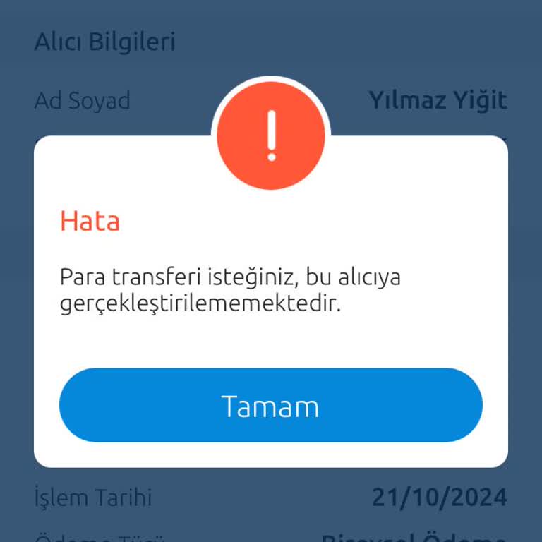 Yapı Kredi'de Para Transferi Sorunu Ve Yetersiz Müşteri Hizmeti