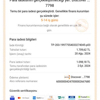 Ziraat Kredi Kartı İade Sorunu