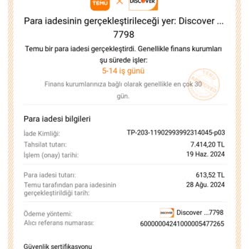 Ziraat Kredi Kartı İade Sorunu