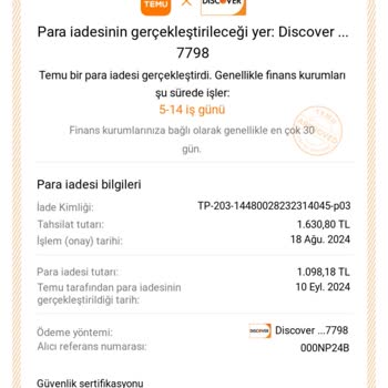 Ziraat Kredi Kartı İade Sorunu