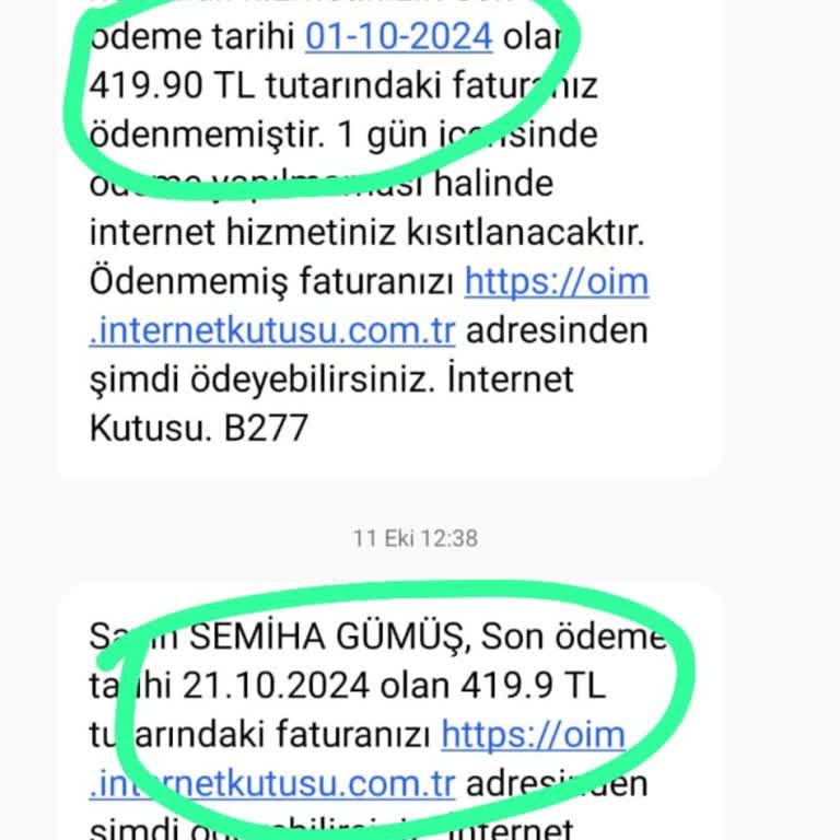 Eksik Bilgilendirme Ve Çifte Faturalandırma Mağduriyeti