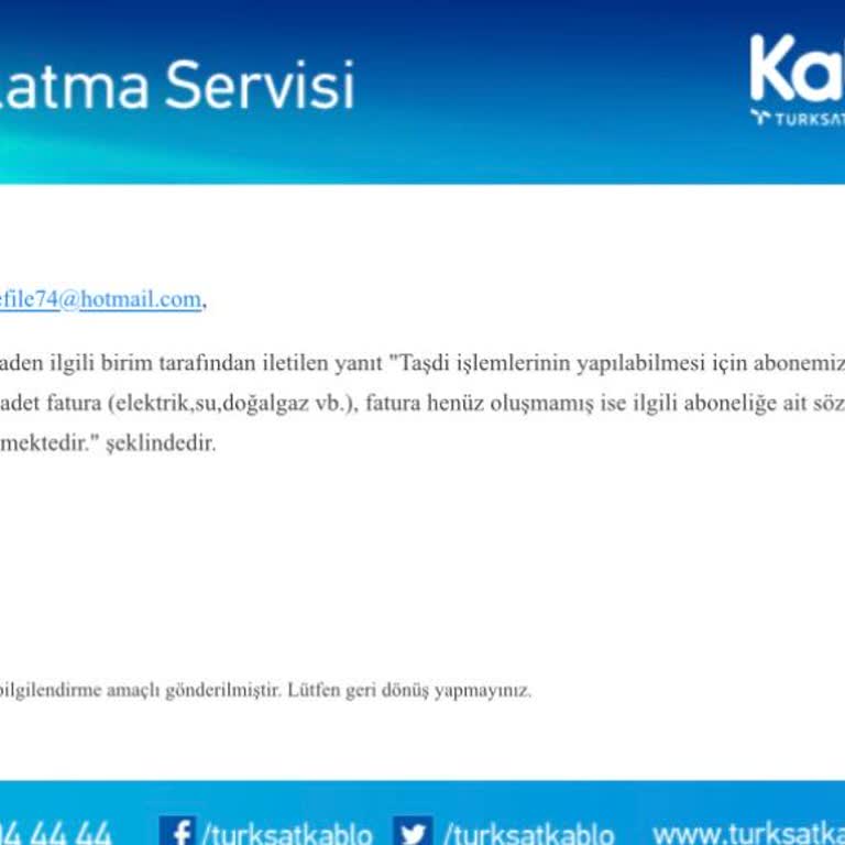 Kablo Net'in Haksız Fatura Dayatması