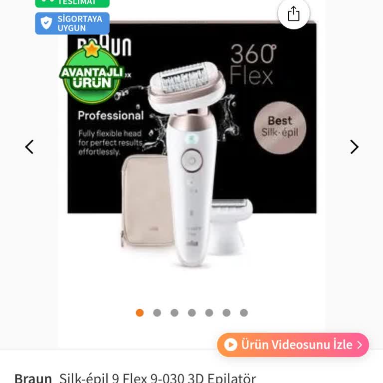 Braun Kişisel Bakım Ürünleri Epilatör Sürekli Arızalanıyor!