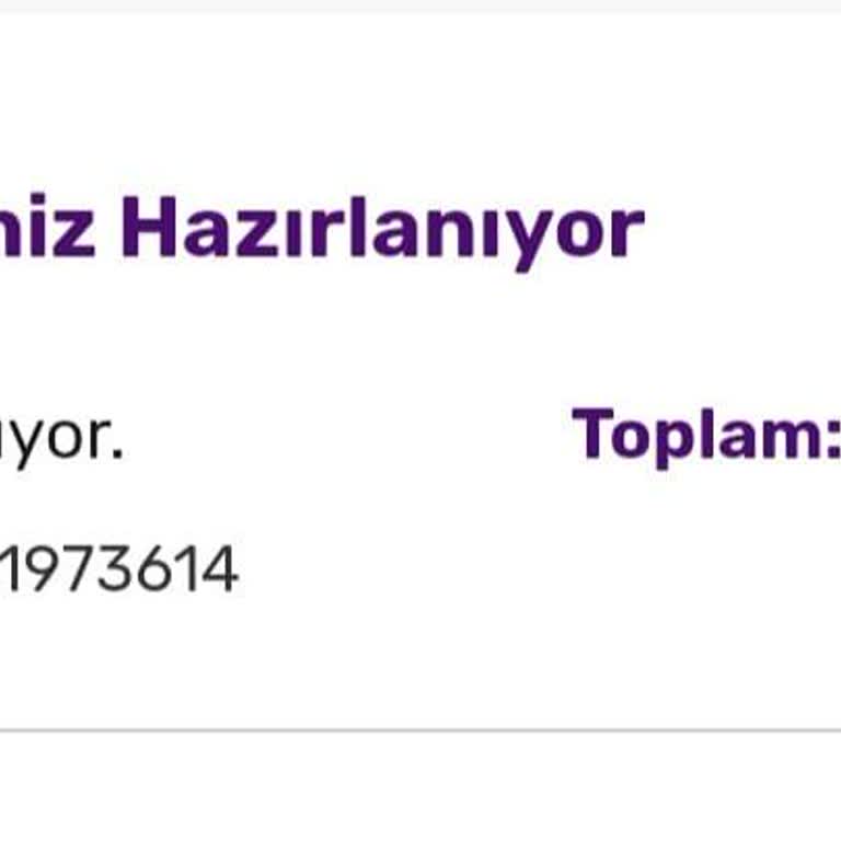 Teslimat Sürecinde Yaşanan Aksaklık