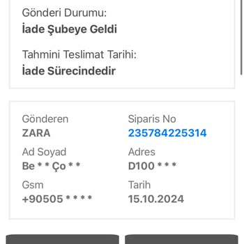 Zara Bestellung nicht erhalten und keine Unterstützung vom Kundenservice