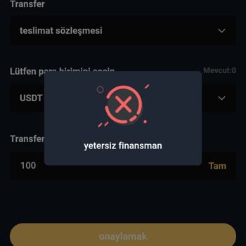 Kayıp USDT: Platform Paramıza El Koydu