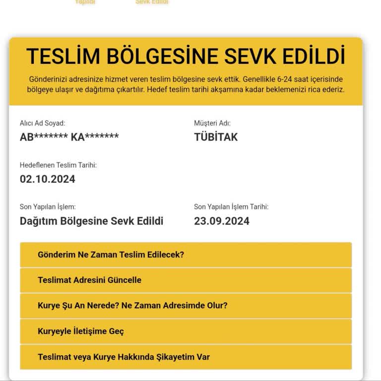 Bir Aydır Teslim Edilmeyen Kargo Krizi