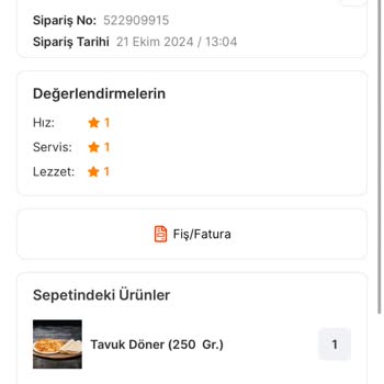 Eksik Ürün Ve Hijyen Sorunu Yaşadım