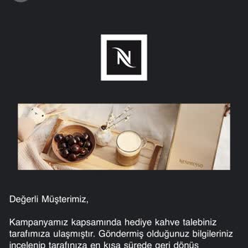 Kampanya Mağduriyeti: Hediye Kahveler Gelmedi