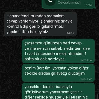 Sipariş Gecikmesi Ve İade Sorunu