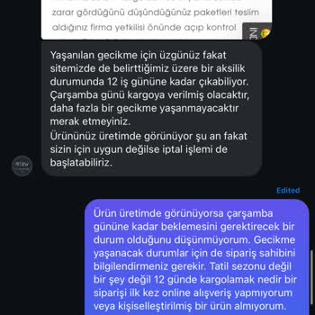 Petjew'den Hayal Kırıklığı Yaratan Teslimat Süreci