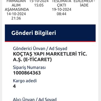 Teslim Edilmeyen Ürün Ve Yanıltıcı Dağıtım Bilgisi