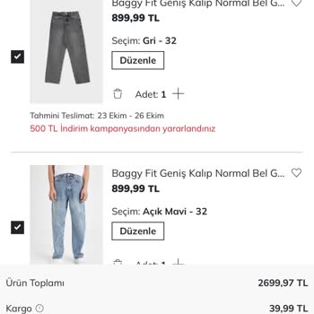 DeFacto Sipariş Numarası Sorunu Ve Para İadesi Beklentisi