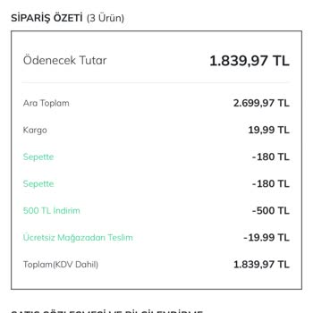 DeFacto Sipariş Numarası Sorunu Ve Para İadesi Beklentisi
