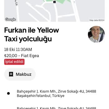 Uber Taksiciyle Çifte Ödeme Sorunu