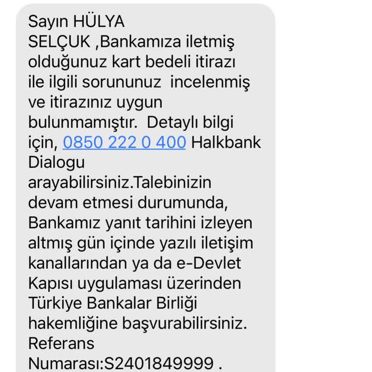 Haksız Kart Ücreti İadesi Talebi
