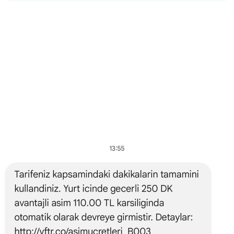 Vodafone'un Durdurma Özelliği Ve Ekstra Ücret Sorunu