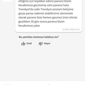 Eksik Ürün Ve İade Sorunu Yaşıyorum