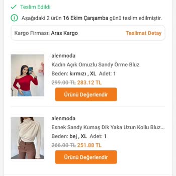 Eksik Ürün Ve İade Sorunu Yaşıyorum