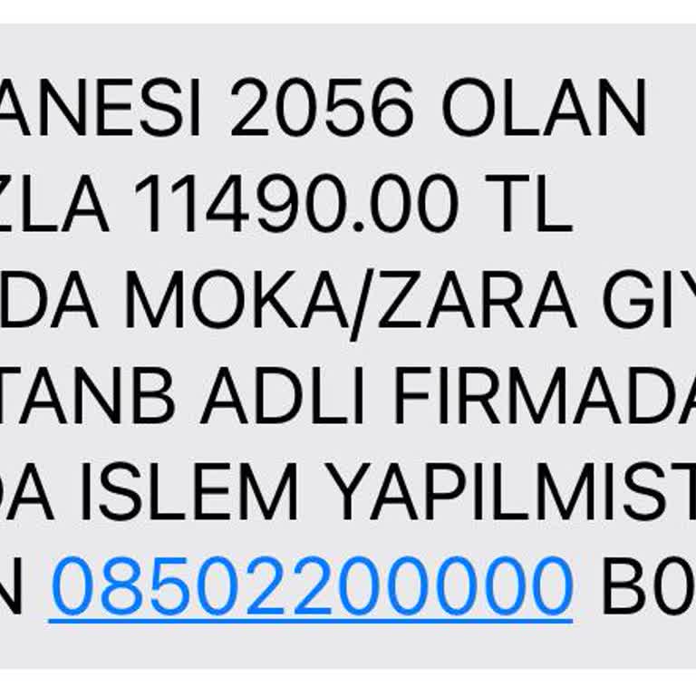 Moka Haberim Olmadan Gerçekleşen Yüksek Tutar Çekimi