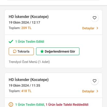 Eksik Ürün Ve Reddedilen İade Talebi Mağduriyeti